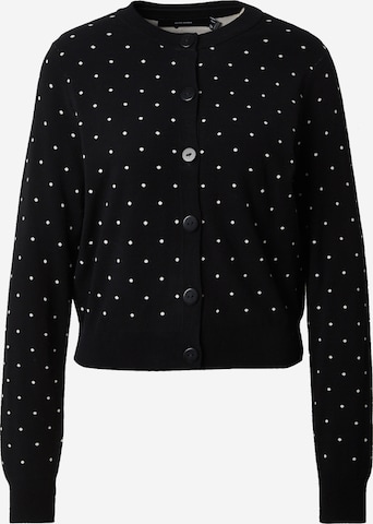 Cardigan 'VMSaba' VERO MODA en noir : devant