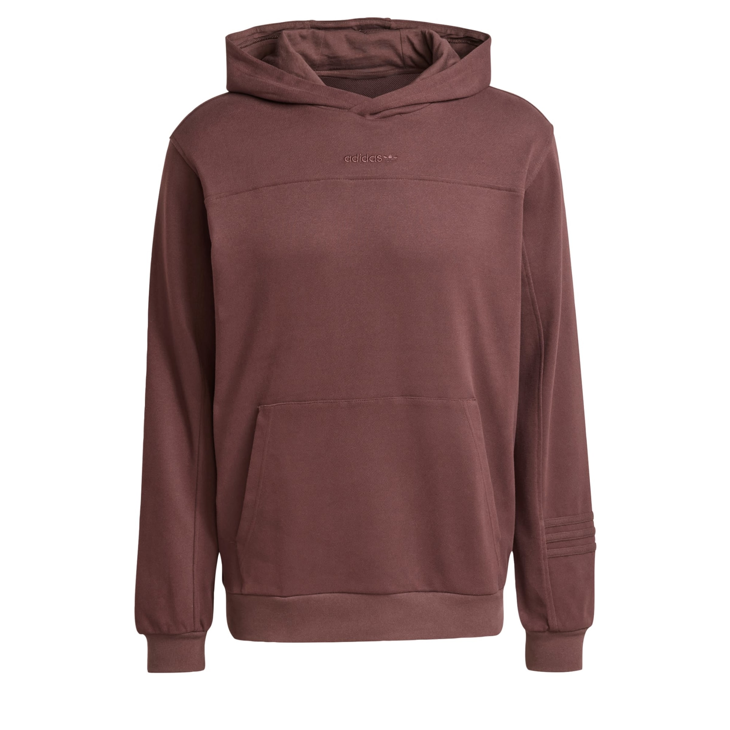 ADIDAS ORIGINALS Sweatshirt 'Pre-Loved' in Brown: front