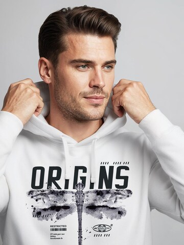 Neverless Sweatshirt 'Future Libelle' in White