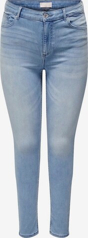 ONLY Carmakoma Skinny Jeans 'CARSALLY' in Blauw: voorkant