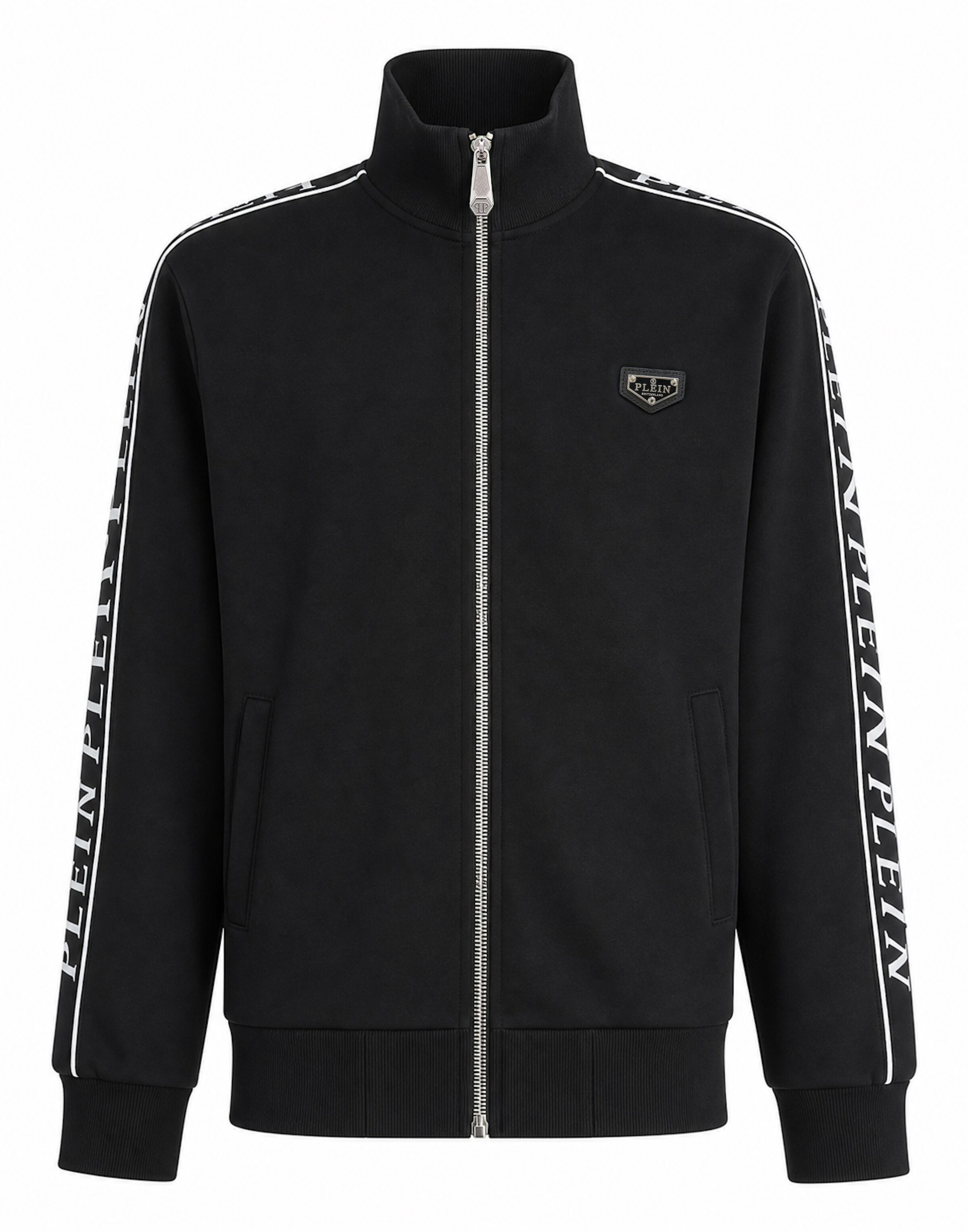 Philipp Plein Veste mi-saison en XXXL en noir, Vue avec produit