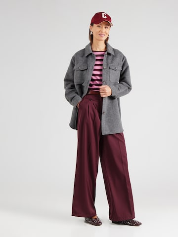 PIECES Between-Season Jacket 'PCSAGA' in Grey