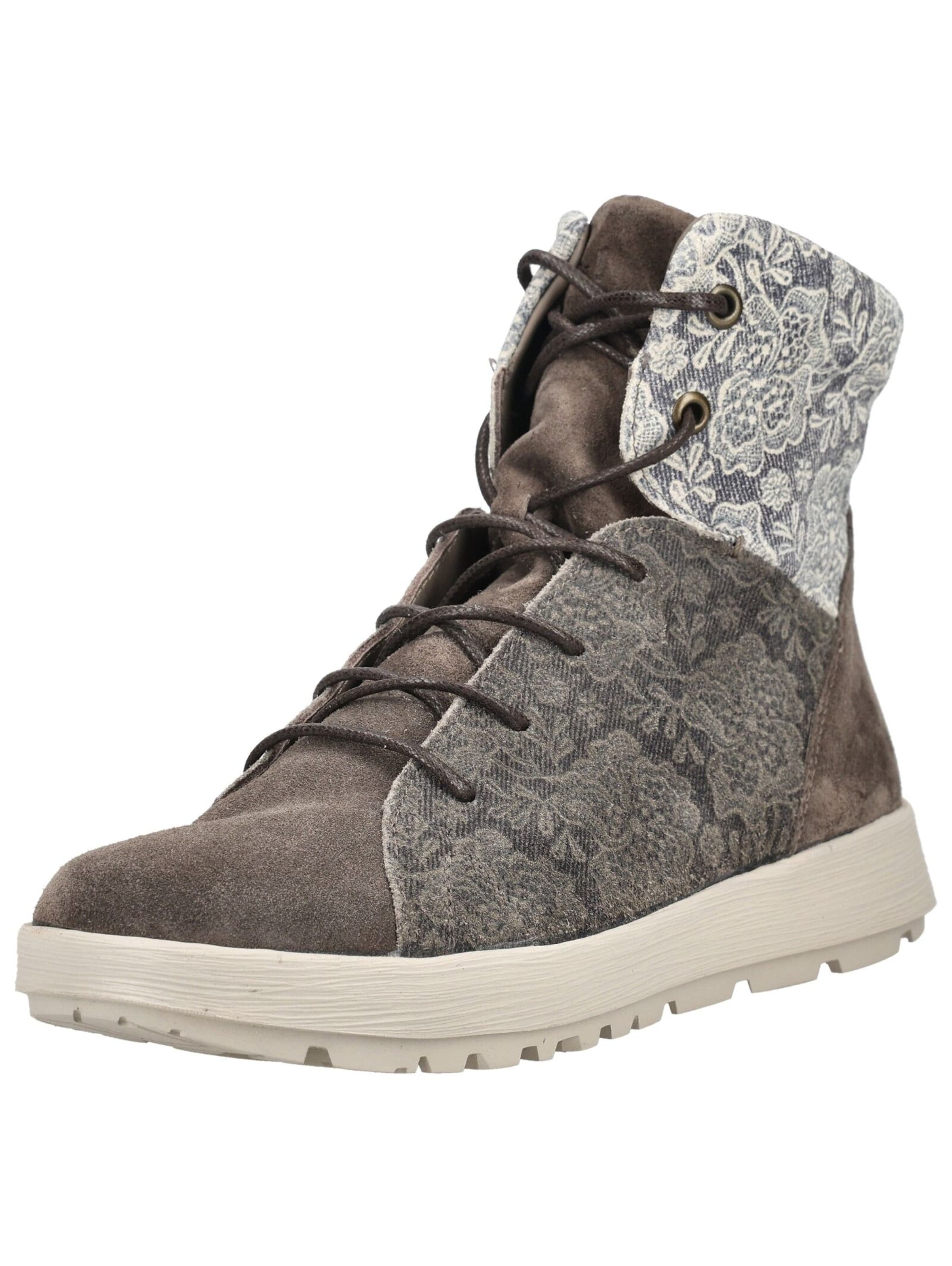 Bottines à lacets THINK! en marron : devant
