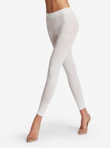 FALKE Leggings 'Pure Matt' in White: front