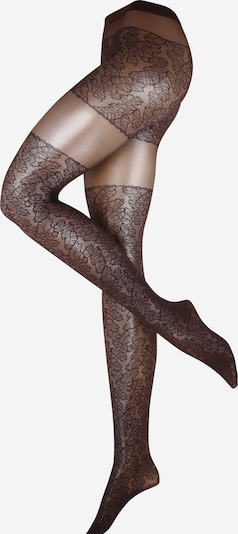 FALKE Fine tights 'Leaves Dream' in dark purple, Item view