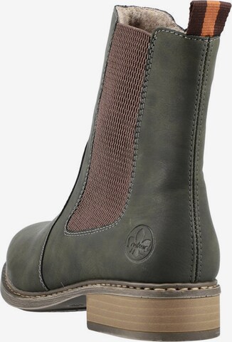 Rieker Chelsea Boots in Green