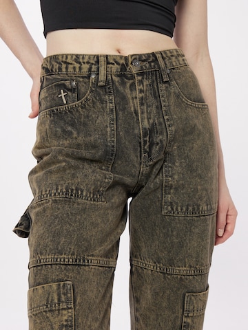 The Ragged Priest Regular Jeans 'COMBAT' in Groen