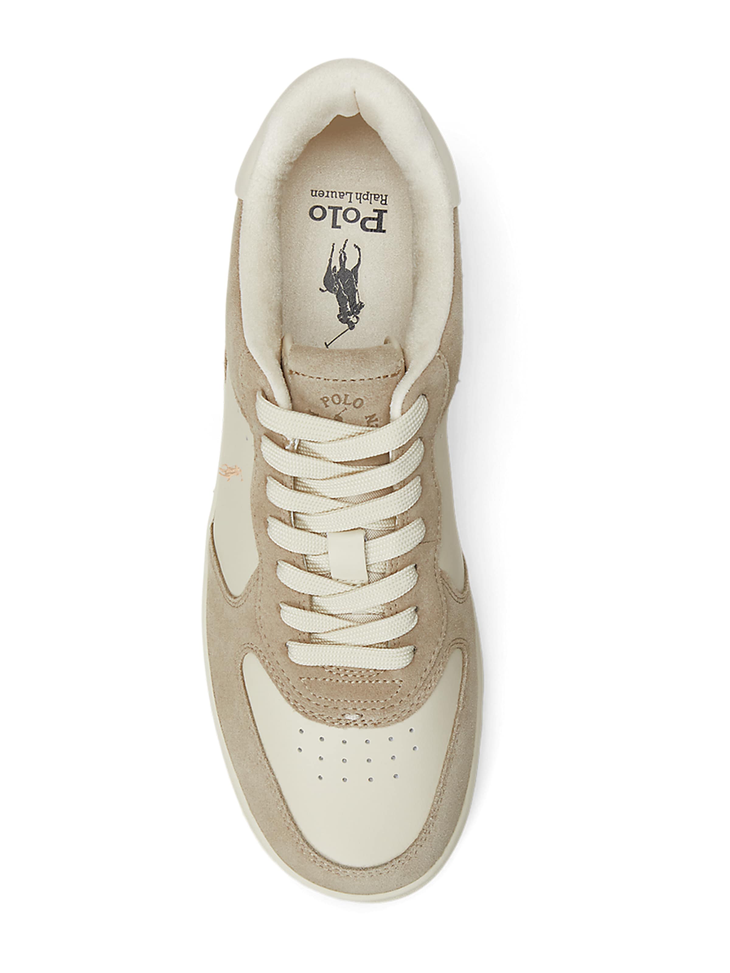Polo Ralph Lauren Trainers 'MASTERS CRT' in Beige