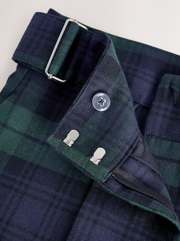 Next Wide leg Pleat-front trousers 'Smart' in Blue