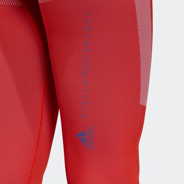 ADIDAS BY STELLA MCCARTNEY Slimfit Sporthose 'TrueStrength  ' in Rot