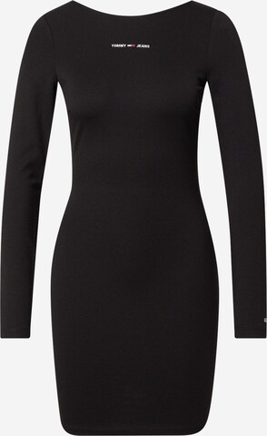 Tommy Jeans Dress in Black: front