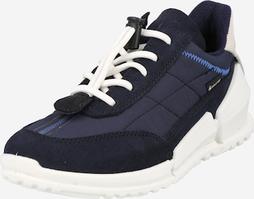 ECCO Trainers in Blue: front