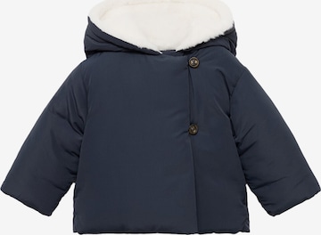 Giacca invernale 'Vichy1' di MANGO KIDS in blu: frontale