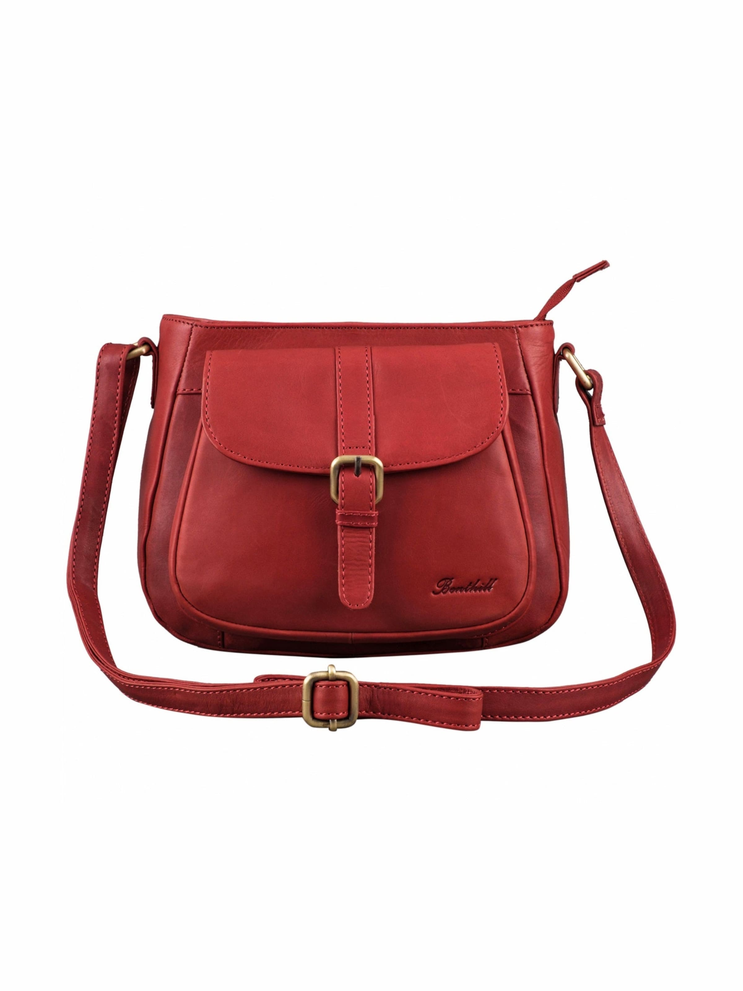 Benthill Schultertasche‌‌‌ in Rot: Vorderseite