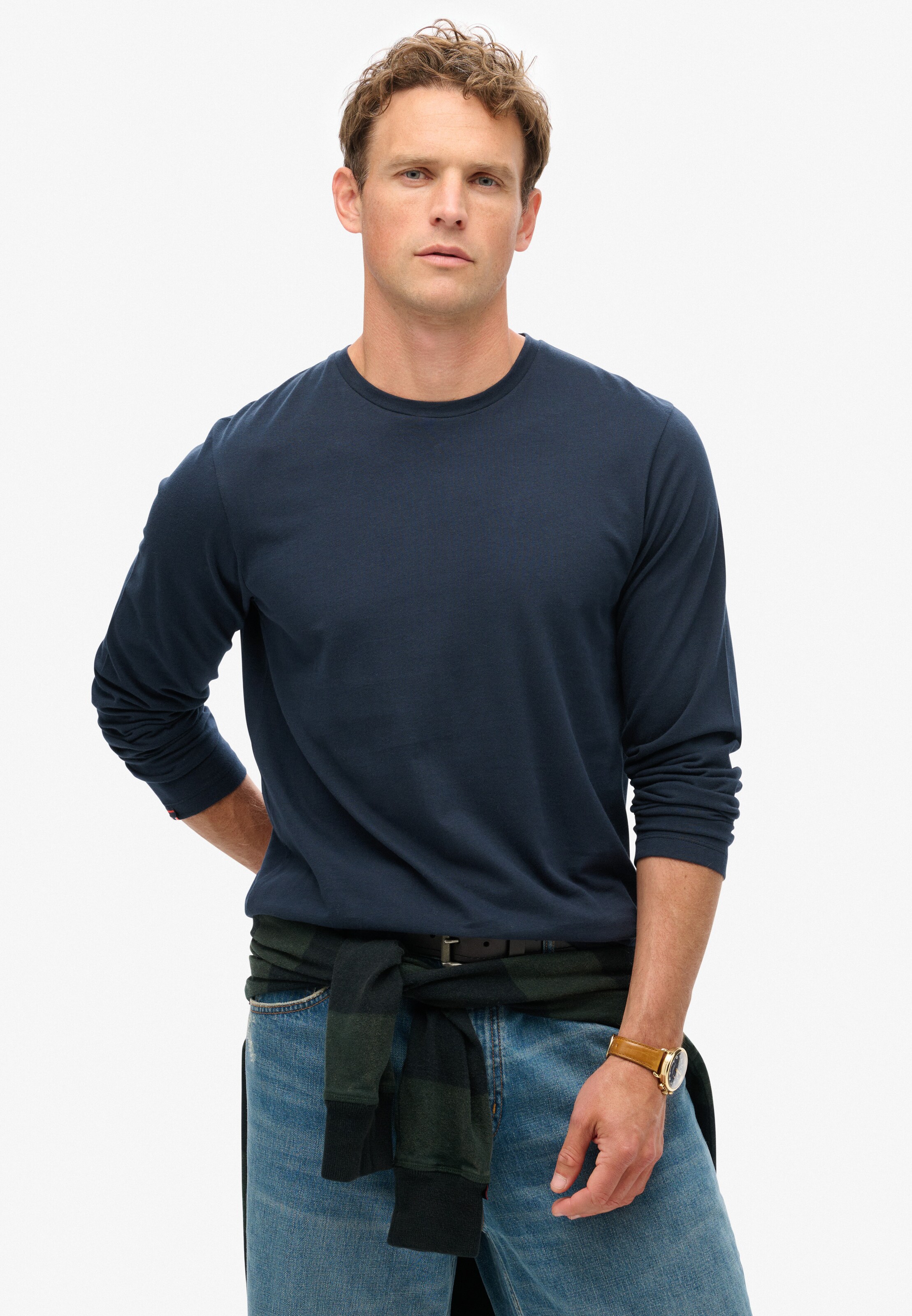 T-Shirt Superdry & Co en bleu : devant