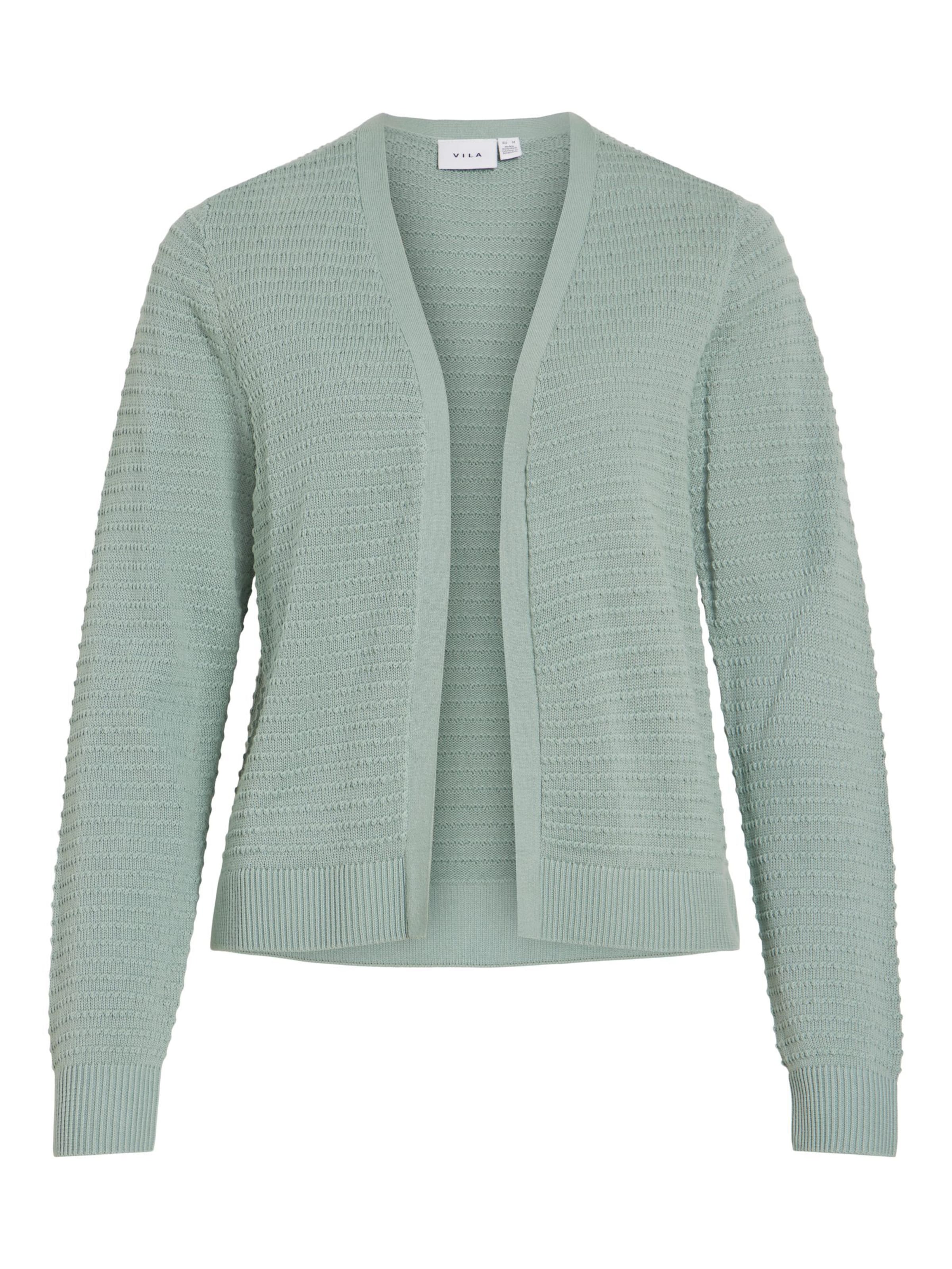 Cardigan 'VILollo' VILA en bleu : devant