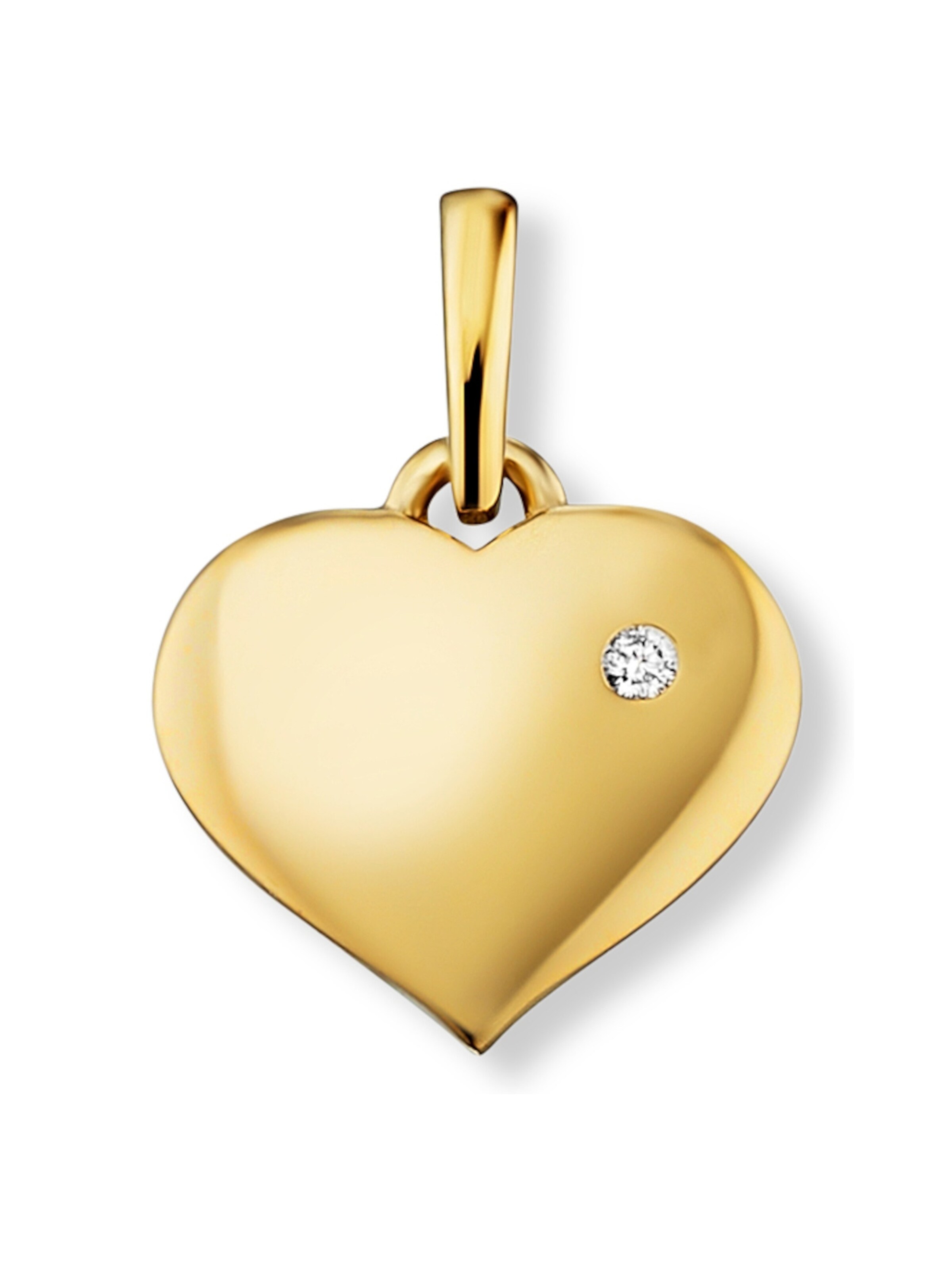 ONE ELEMENT Anhänger in Gold: Vorderseite