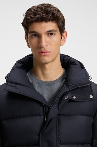BOSS Winter Coat in Blue