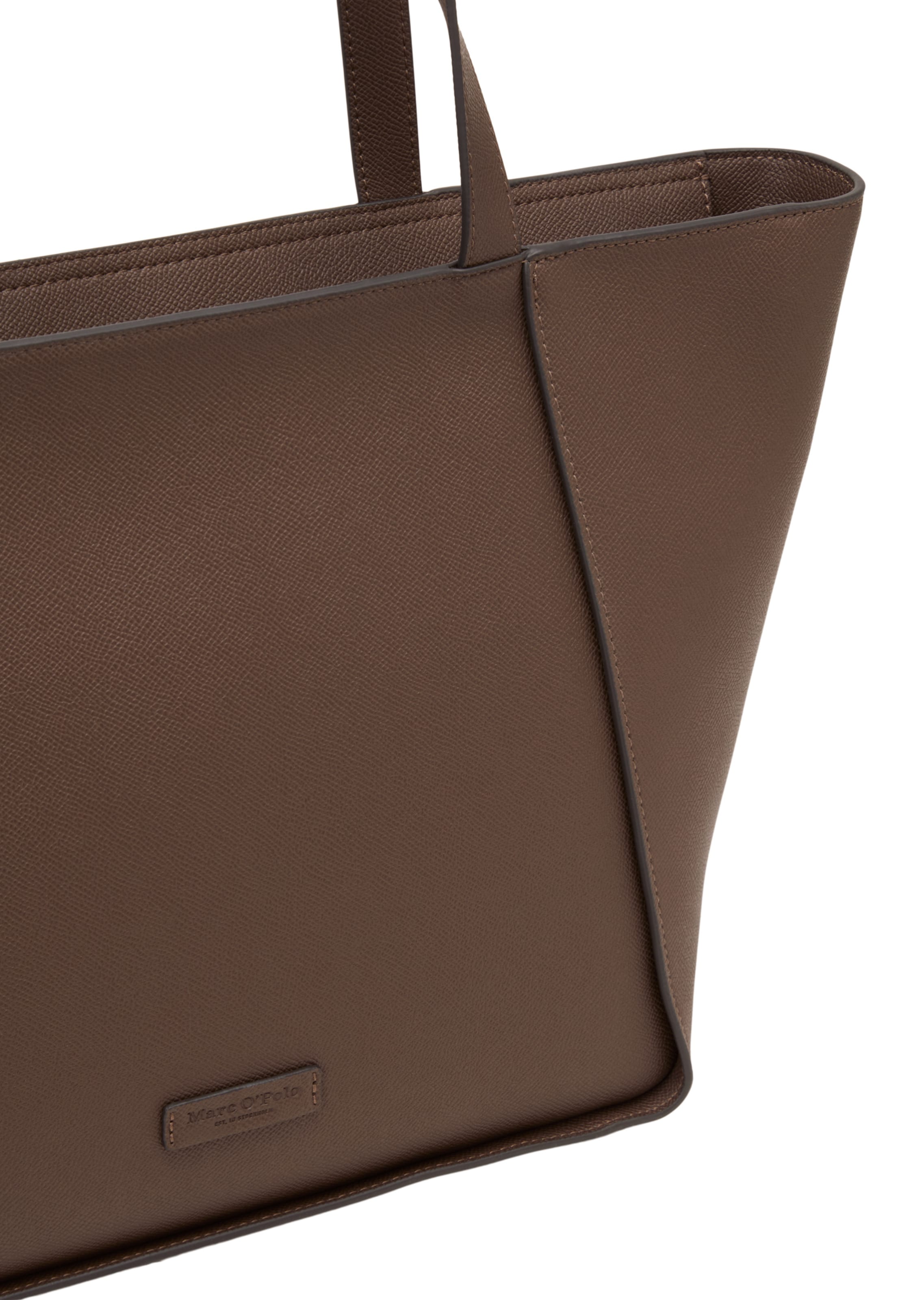 Marc O'Polo Shopper 'Vera' in Brown: front