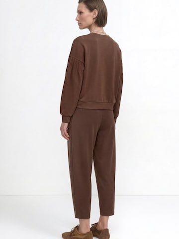 Sweat-shirt Rich & Royal en marron