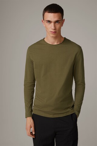 STRELLSON - Camisa 'Tyler' em verde: frente