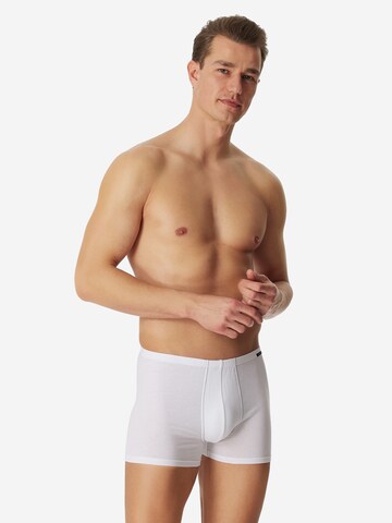 SCHIESSER Boxer shorts 'Cotton Essentials' in White