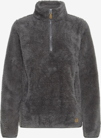 Oxmo - Casaco de malha 'Telsonia' em cinzento: frente