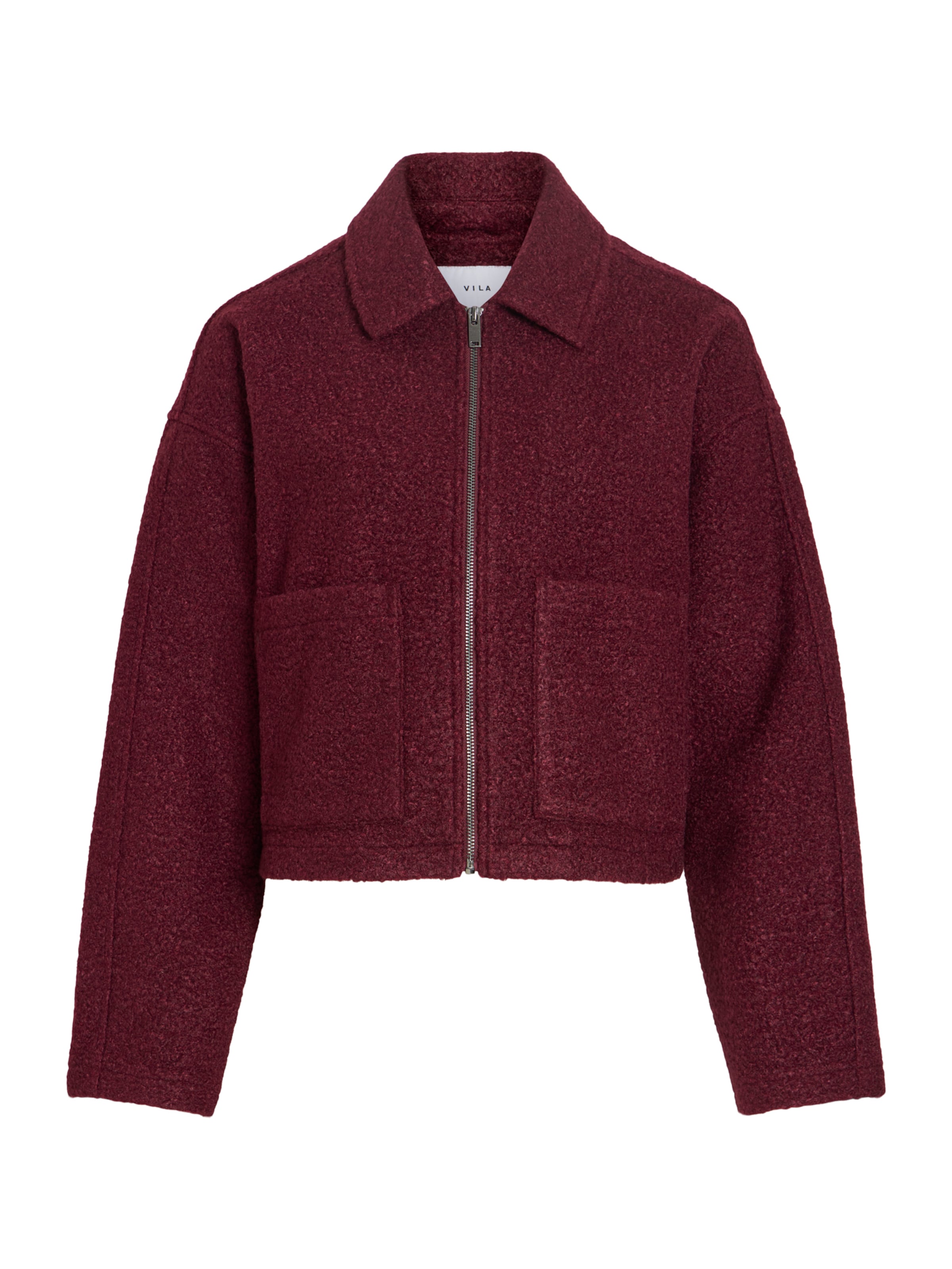 VILA - Chaqueta de entretiempo 'VIJadas' en rojo: frente