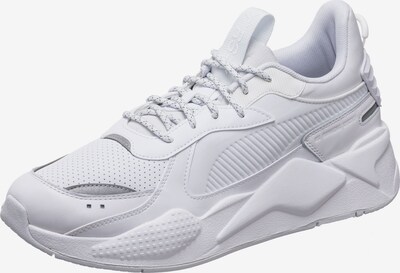 PUMA Baskets basses en gris / blanc, Vue avec produit