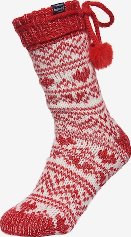 Superdry Socks in Red