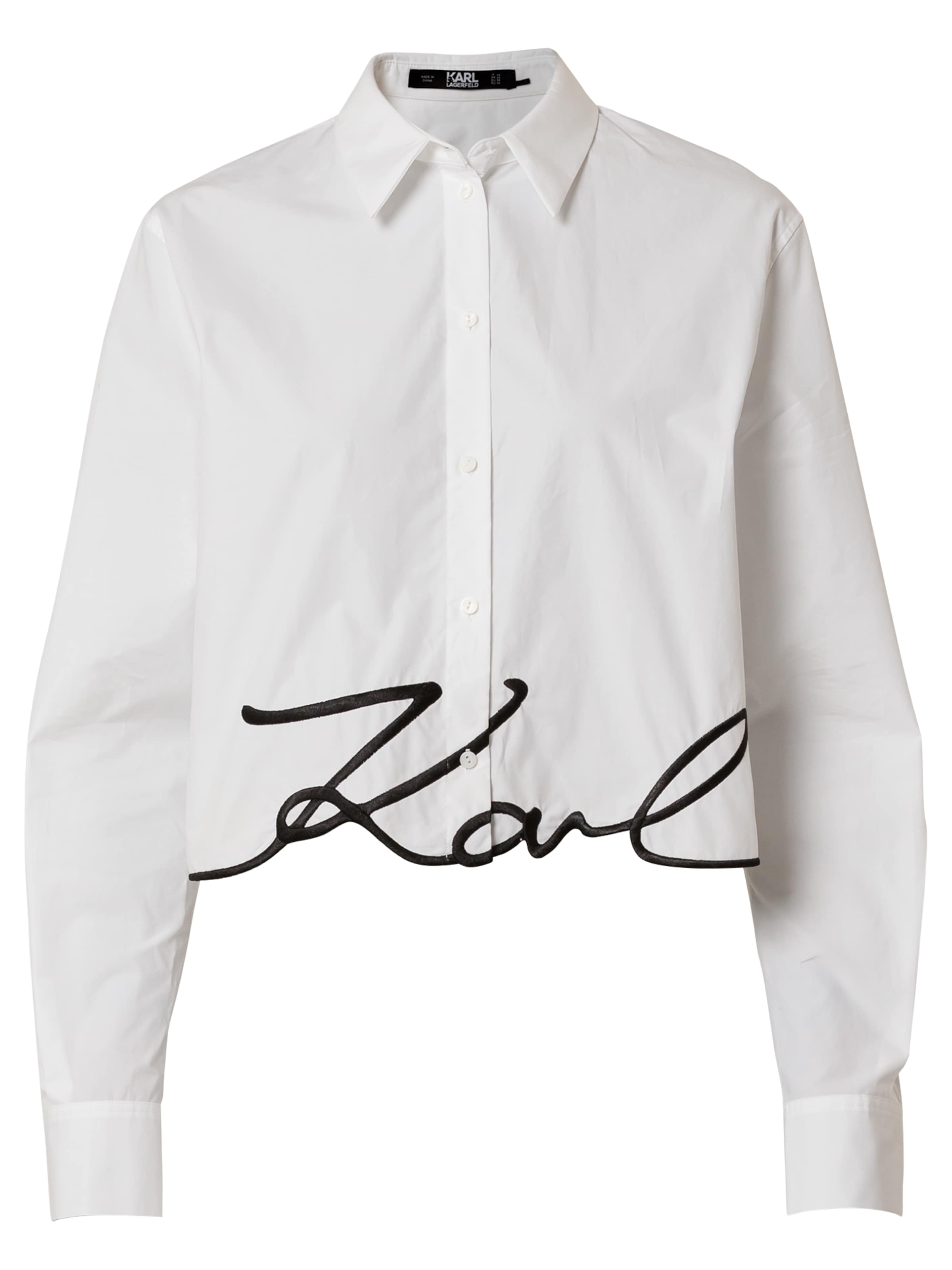 Karl Lagerfeld Blouse in White: front
