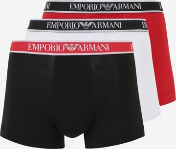 Boxers Emporio Armani en rouge : devant