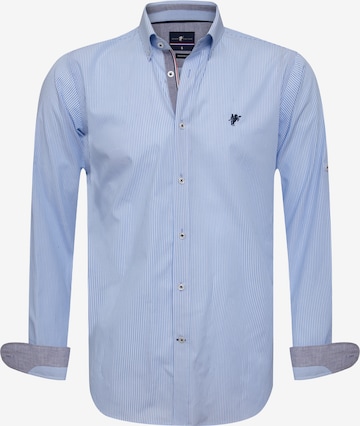 DENIM CULTURE - Camisa 'Bernard' en azul: frente