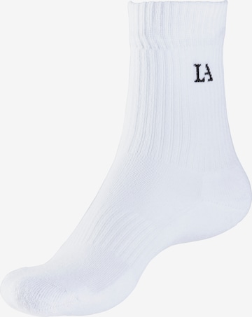 Chaussettes de sport LASCANA ACTIVE en blanc