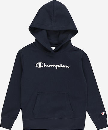 Champion Authentic Athletic Apparel Mikina – modrá: přední strana