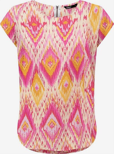 Camicia da donna ONLY di colore giallo / rosa / rosa, Visualizzazione prodotti