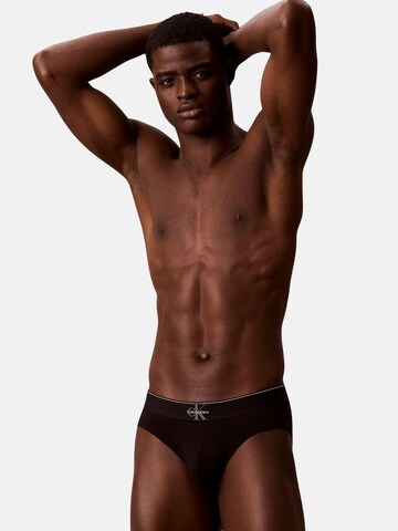 Calvin Klein Slip 'CALVIN KLEIN HIP BRIEF 3PK Intimo' in Black