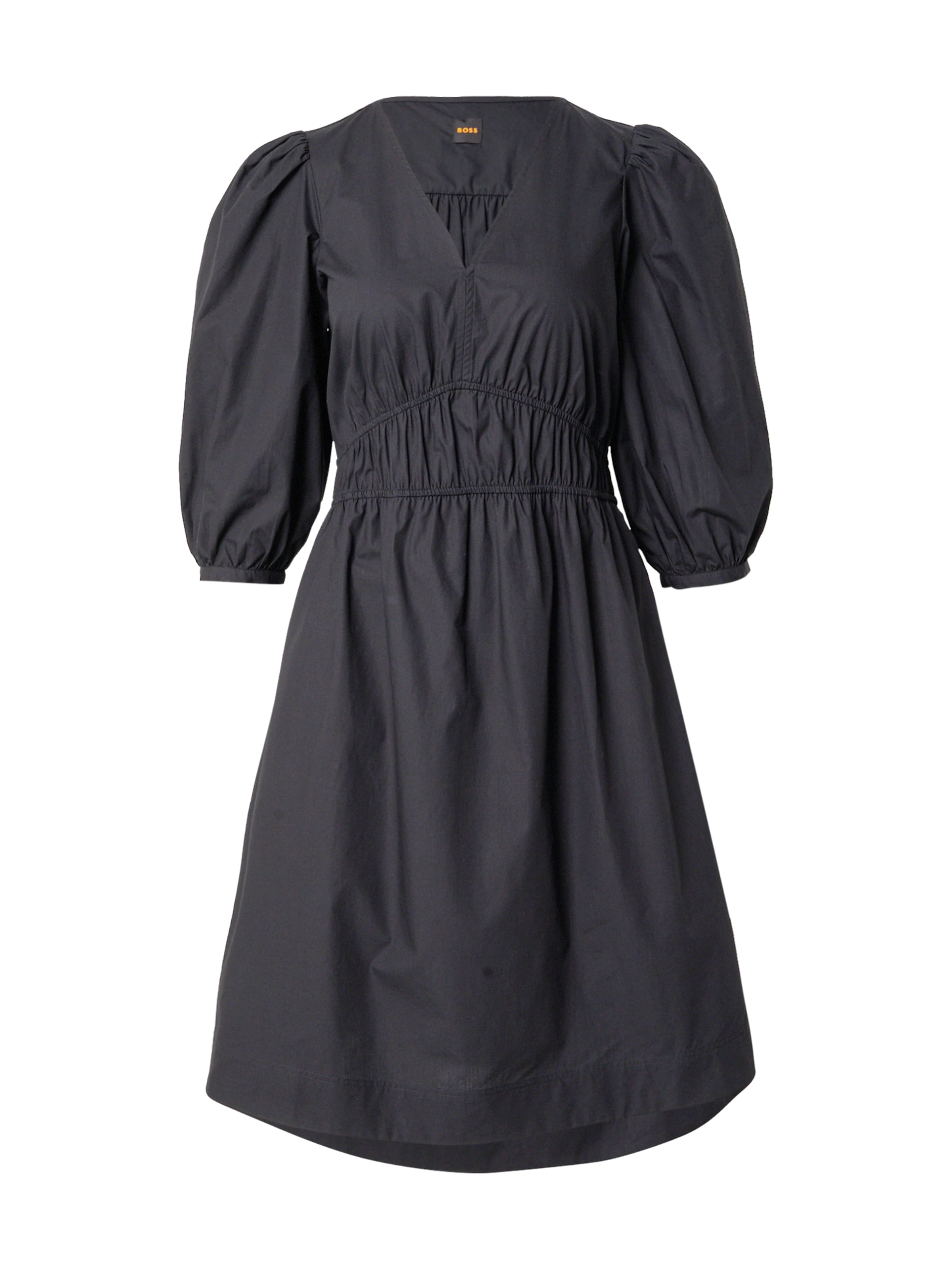 BOSS Společenské šaty 'C_Dezzan' – černá: přední strana