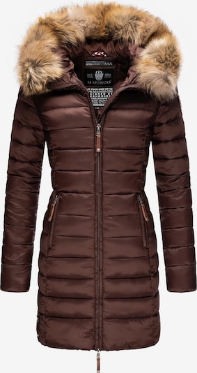 MARIKOO Zimný kabát 'Rose' - béžová / čokoládová, Produkt