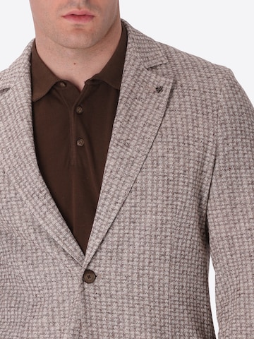Distretto12 Regular fit Blazer 'Nespolo' in Beige