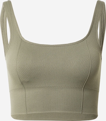 aim'n Bralette Sports Bra in Green: front