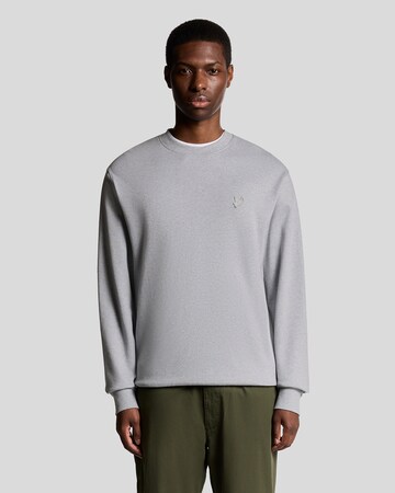 Lyle & Scott Sweatshirt in Grijs: voorkant