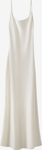 Bershka Abendkleid in Weiß: predná strana