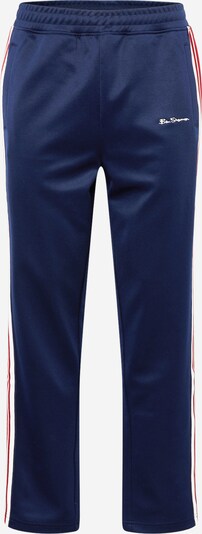 Ben Sherman Trousers in marine blue / Red / White, Item view