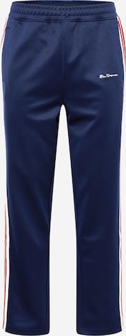 Ben Sherman Regular Trousers in Blue: front