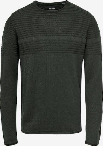 Pullover 'BLADE' di Only & Sons in verde: frontale