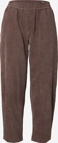 Barrel Pantalon 'EVA 2.3' MAC en marron : devant
