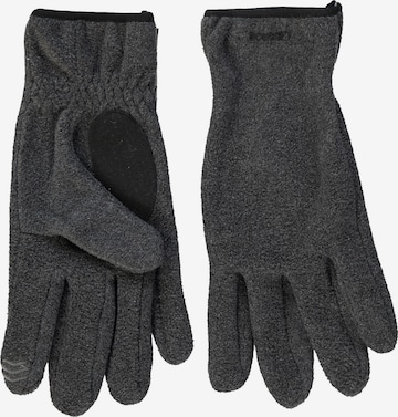LERROS Full Finger Gloves in Grey: front
