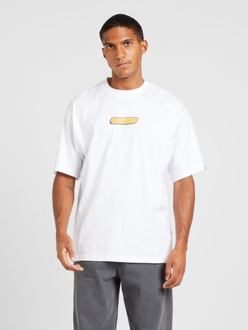T-Shirt 'RETRO' VANS en blanc : devant