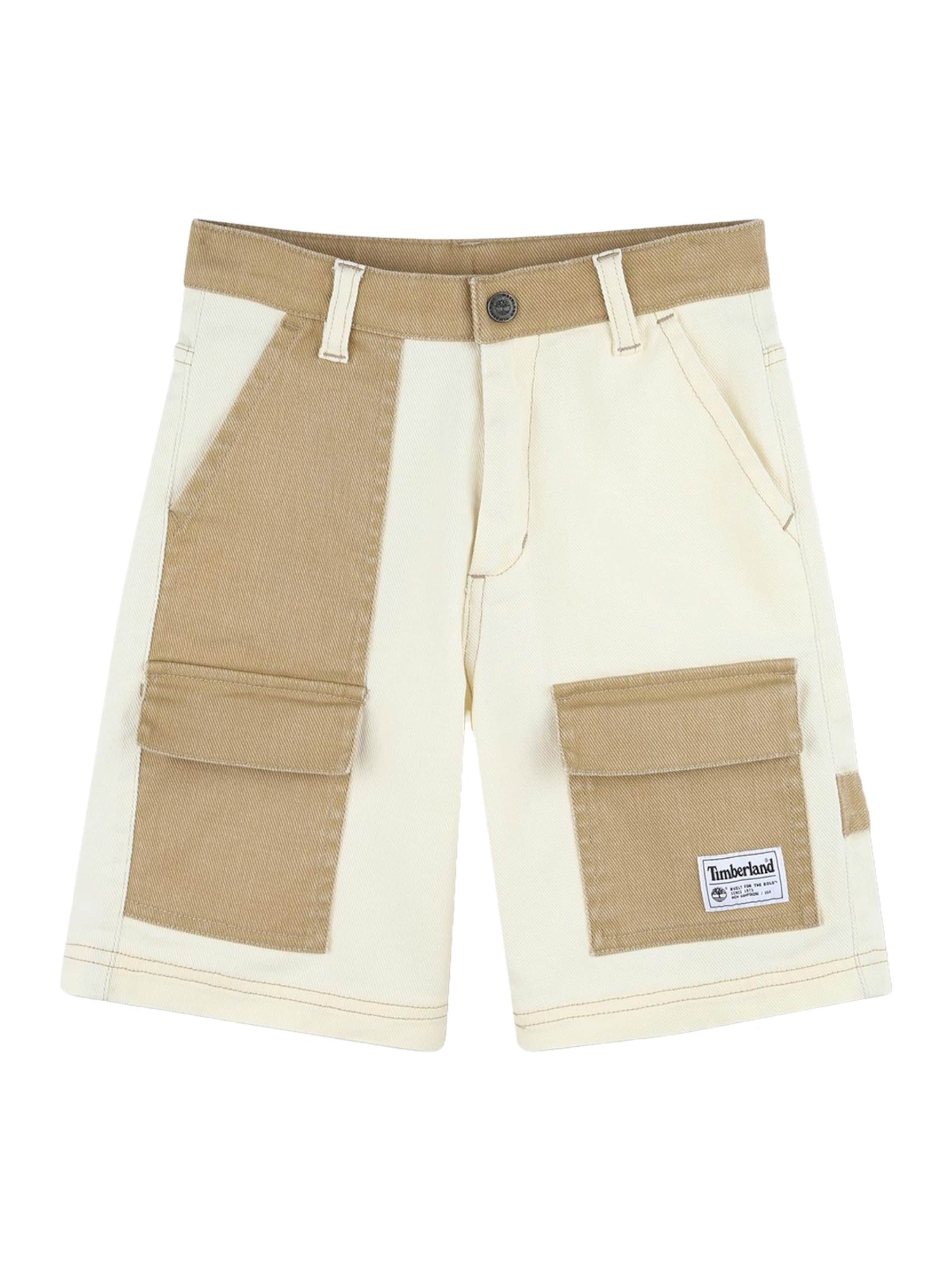 TIMBERLAND Regular Pants 'Bermuda beige per bambino' in Beige: front